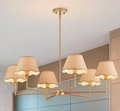 Rattan Woven Bohemian Handmade Farmhouse Chandelier